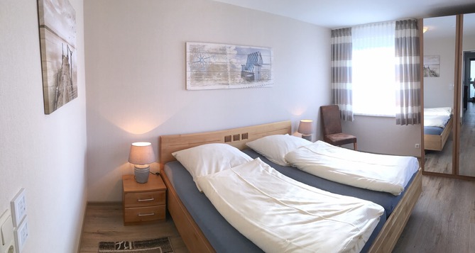 Ferienwohnung in Kellenhusen - Haus Kl&uuml;ver, Nr. 3 - Schlafzimmer