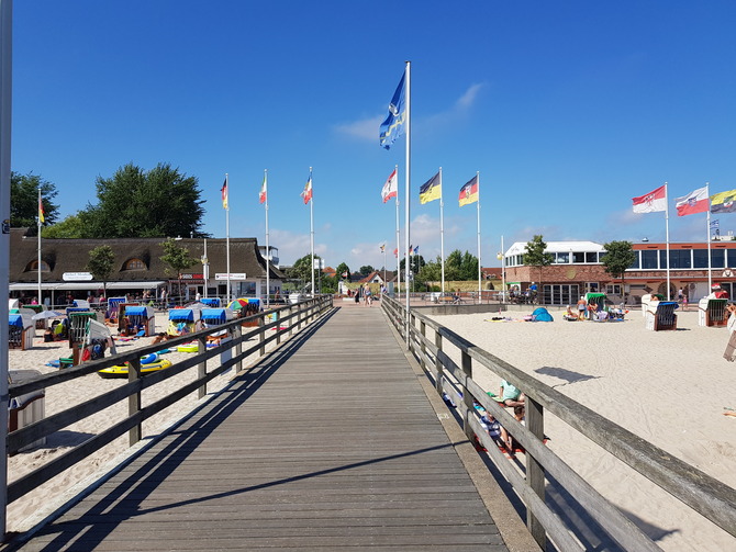 Ferienwohnung in Dahme - Gudrun - Seebrücke Sonne Dahme