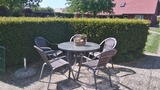 Ferienwohnung in Fehmarn OT Gammendorf - Ferienhof Hopp - Terrasse auf dem Ferienhof Hopp