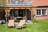 Ferienwohnung in Fehmarn OT Albertsdorf - Weber I - S&uuml;dterrasse