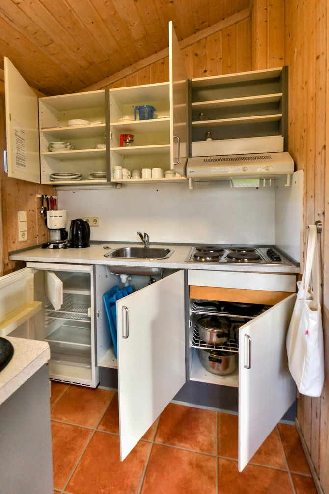 Ferienhaus in Pelzerhaken - Am Waldrand Haus A - Ausgestattete K&uuml;che