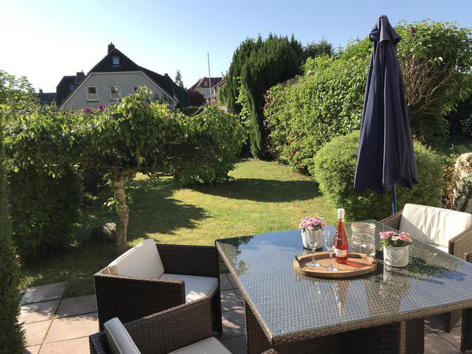 Ferienhaus in Gr&ouml;mitz - Theisen - Terrasse vorne