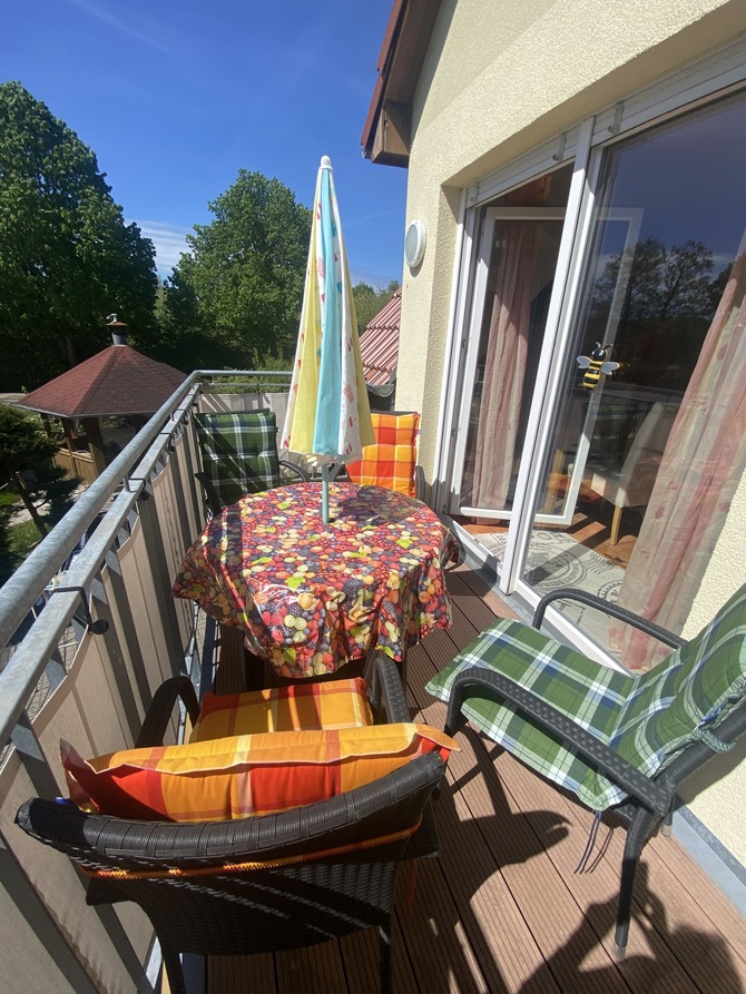 Ferienwohnung in Ostseeheilbad Zingst - B&ouml;ttcher - Balkon