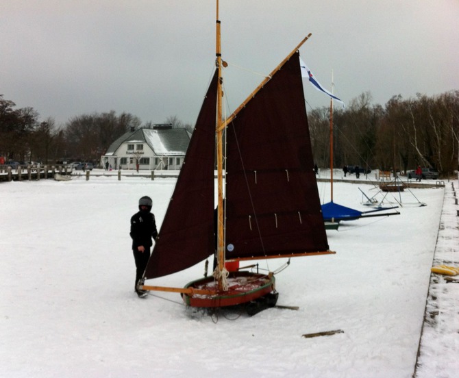 Ferienwohnung in Prerow - Seeadler - Winterspaß auf dem Bodden