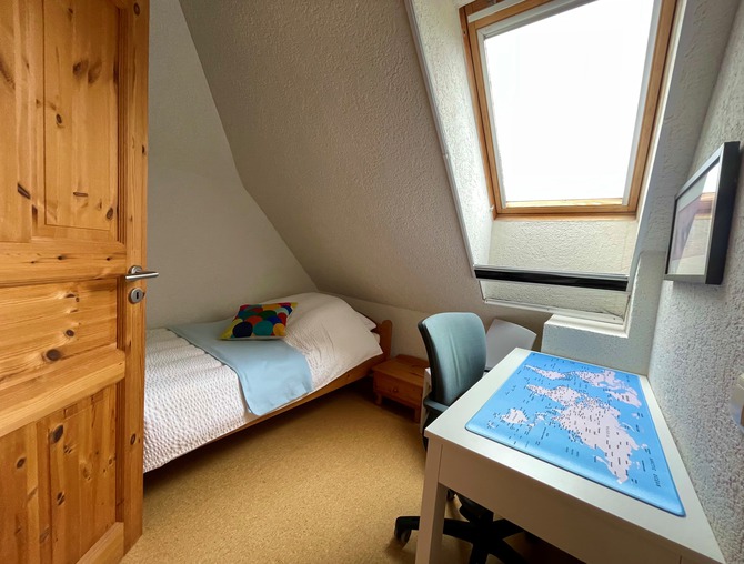 Ferienwohnung in Prerow - Seeadler - Einzelbett und Homeoffice