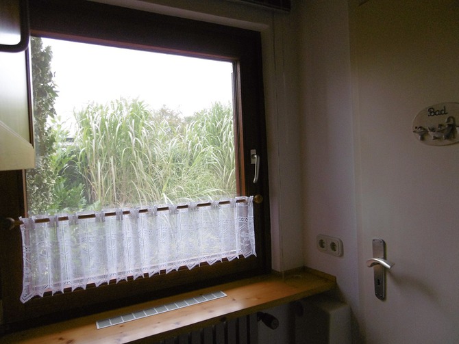 Ferienwohnung in Scharbeutz - Kleeblatt - Blick aus dem Küchenfenster