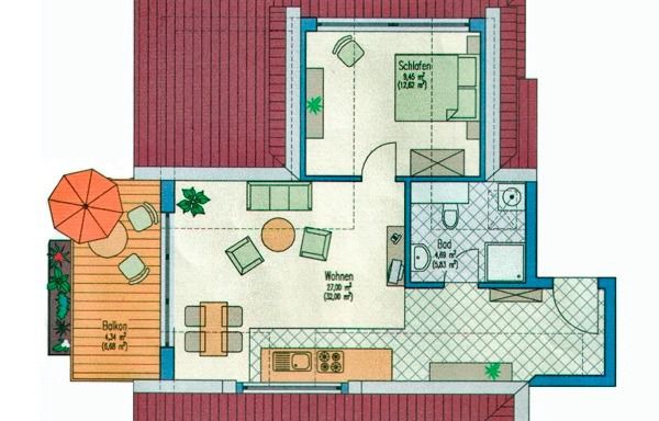 Ferienwohnung in Ostseeheilbad Zingst - Atelier "Meeresbrise" FW 9 - Bild 12