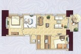 Ferienwohnung in Ostseeheilbad Zingst - Les Belles, Haus Davide, FW Mondain, Whg. 10 - Bild 13