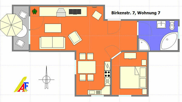 Ferienwohnung in Ostseeheilbad Zingst - Birkenstraße 7, Wohnung 7 - Bild 19