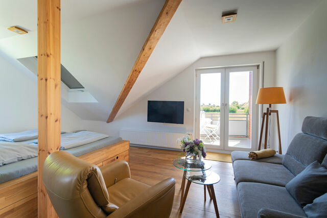 Ferienwohnung in Dahme - In die Sterne sehen aus dem Bett - Studio 6 - - Bild 8