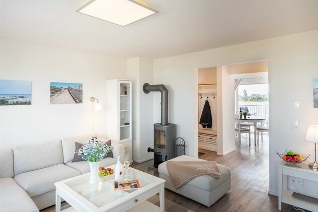 Ferienwohnung in Olpenitz - Maisonette Fewo Ostseeflair by Seeblick Ferien ORO, erste Wasserreihe, E-S&auml;ule - Bild 7