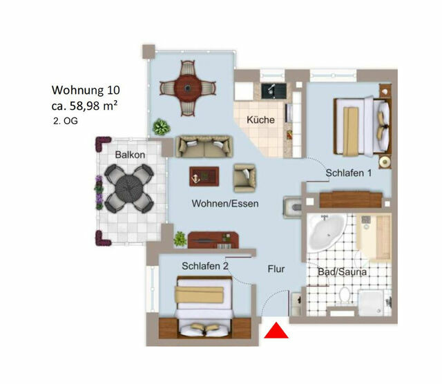 Ferienwohnung in Großenbrode - Meeresrauschen 10 - Großenbrode - Bild 23