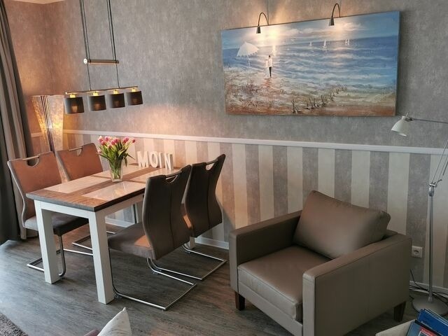 Ferienwohnung in Eckernförde - Apartment 38 "Skippers Topp", Apartmenthaus Hafenspitze,Blickrichtung Innenstadt/Binnenhafen - Bild 5
