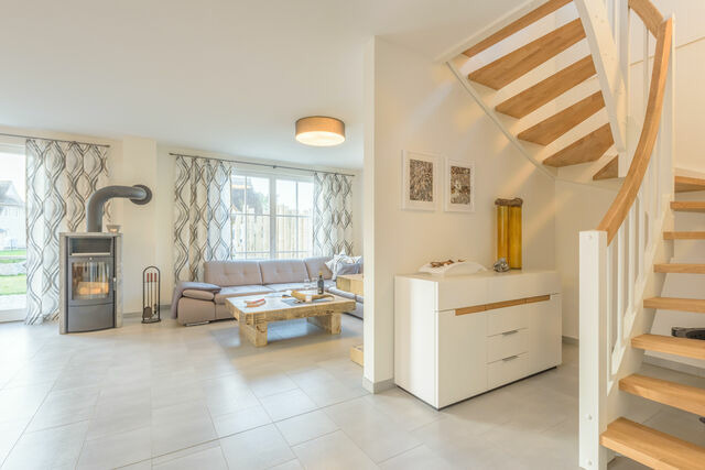 Ferienhaus in Glowe - Traum Reethaus am Meer mit Pool, Sauna & Yoga - Bild 9