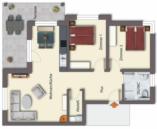 Ferienwohnung in Korswandt - (Brise) Sonnenpark App. 6 - Bild 15