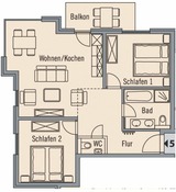 Ferienwohnung in Ahlbeck - (Brise) Neubauvilla Estrelia App. 05 - Bild 13