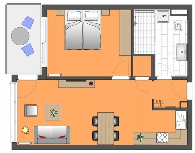 Ferienwohnung in Ahlbeck - (Brise) Strandresidenz Else Marie App. 3.12 - Bild 17