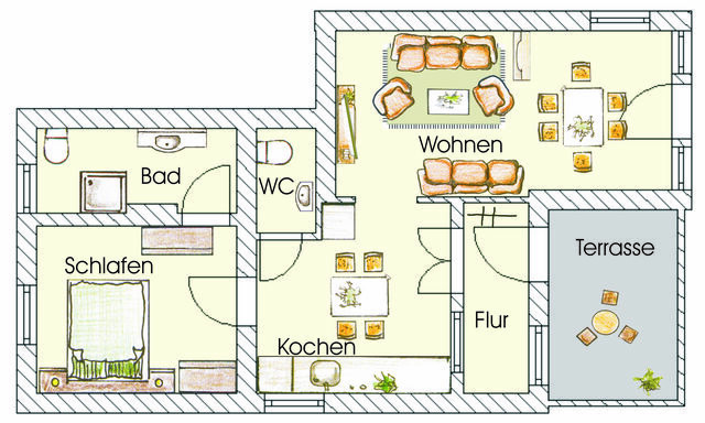 Ferienwohnung in Seebad Bansin - (Brise) Villa Berty App. 01 - Bild 18