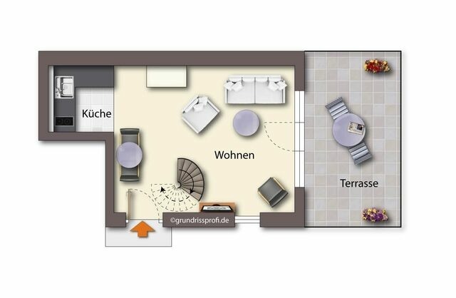 Ferienwohnung in Seebad Heringsdorf - (Brise) Gartenhaus Brunnenstra&szlig;e App. 06 - Bild 14