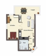 Ferienwohnung in Seebad Heringsdorf - (Brise) Villa To Hus App. 05 - Bild 14