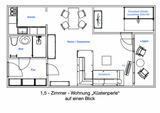 Ferienwohnung in Wendtorf - Whg. K&uuml;stenperle - Haus Nordlichter - Bild 9