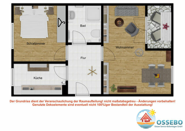 Ferienwohnung in Boltenhagen - S&uuml;nnslag Wohnung 136 - Bild 21