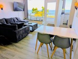 Ferienwohnung in Scharbeutz - Ostseeurlaub-Scharbeutz - Wohnzimmer und Essbereich