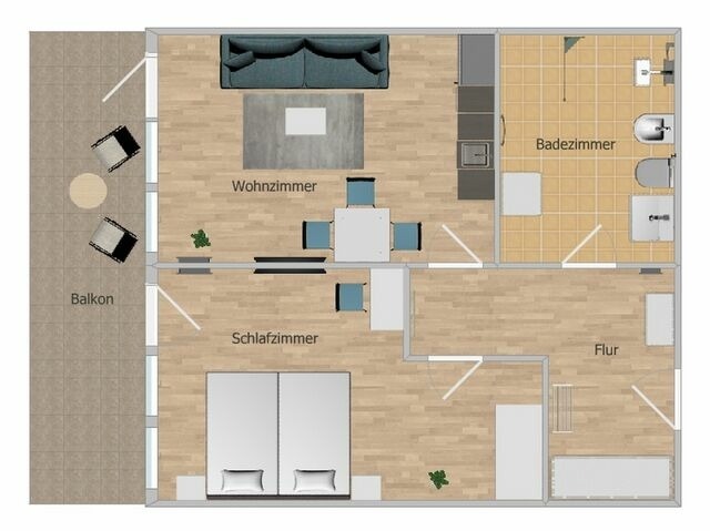 Ferienwohnung in Hohen Wieschendorf - Wilde M&ouml;we No. 29 - Aurora Vista - ABC529 - Bild 23