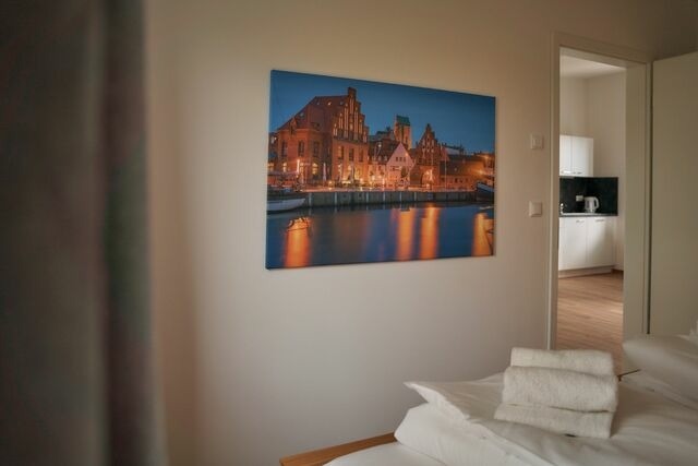 Ferienwohnung in Wismar - Stadt - Appartement Alter Holzhafen - ABC4 - Bild 10