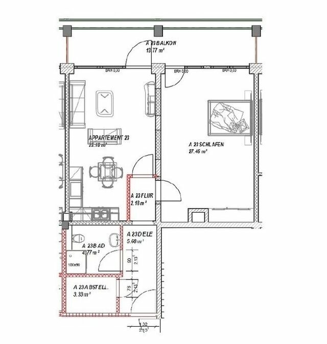 Ferienwohnung in Hohen Wieschendorf - Schwanensee No. 23 - Aurora Vista - ABC530 - Bild 24