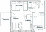 Ferienwohnung in Bansin - Villa Sonnengl&uuml;ck, App. 23 - Bild 9