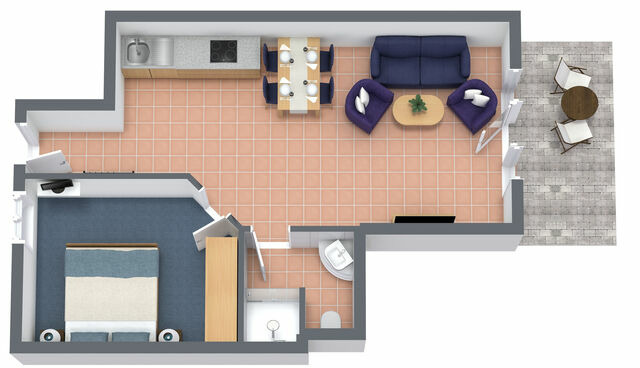 Ferienwohnung in K&uuml;hlungsborn - St&ouml;rtebeker 06-12 - Bild 8