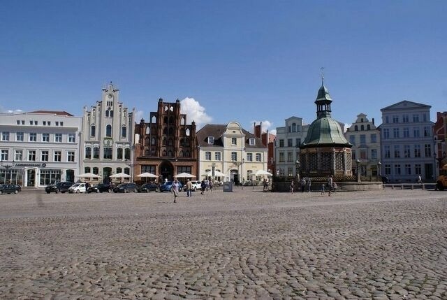 Ferienwohnung in Wismar - Dornr&ouml;schen - Caf&eacute; 28 & Pension am Markt - ABC623 - Bild 14