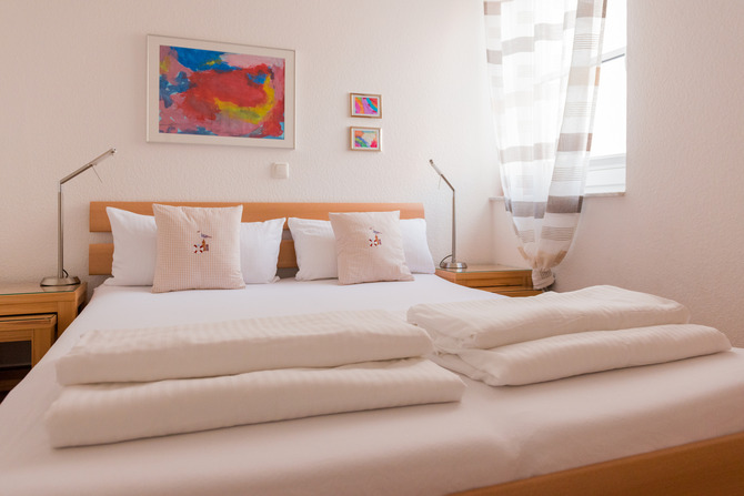 Ferienwohnung in Haffkrug - Seehaus zur Strandbr&uuml;cke - Schlafzimmer 1