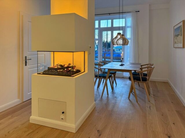 Ferienwohnung in Fehmarn OT Orth - Piratenschatz- Design-Wohnung mit privaten Spa, Kamin, Meerblick & Gym - Bild 5
